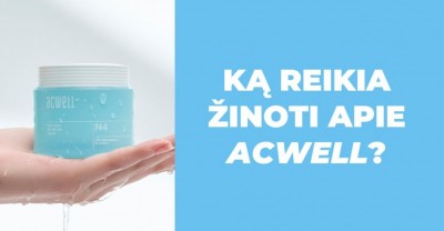 Pažintis su Acwell: ką verta žinoti apie šį prekinį ženklą bei jo produktus?