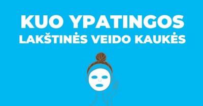 Kur slypi lakštinių veido kaukių ypatingumas?