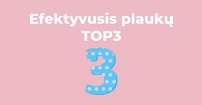 Efektyvusis plaukų 3-tukas: vitaminas D, E ir biotinas