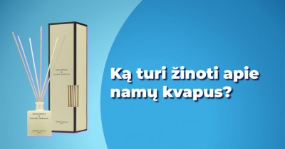 Namų kvapai su pagaliukais: ką turi žinoti  