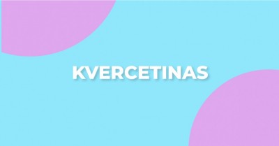 Kvercetinas: 100 proc. veikliųjų medžiagų kaina