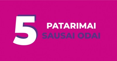 5 patarimai, kaip rūpintis sausa oda