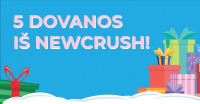 Geidžiamiausios kalėdinės dovanos iš NewCrush! 