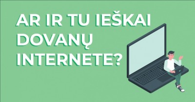 Šiemet 2 iš 3 pirkėjų ieškos dovanos internetu