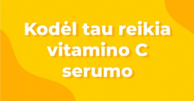 Vitaminas C odai: priežastys, kodėl verta jį naudoti