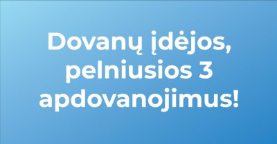 3 apdovanojimus pelniusios dovanų idėjos Kalėdoms