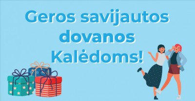 Geros savijautos dovanų idėjos Kalėdoms