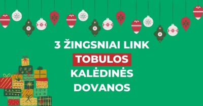 3 svarbiausi žingsniai ieškant tobulos kalėdinės dovanos