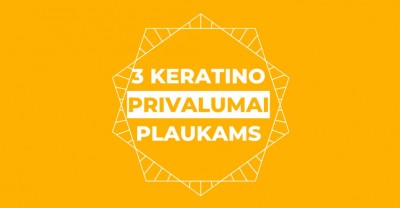 Keratinas plaukams ir 3 jo naudos 