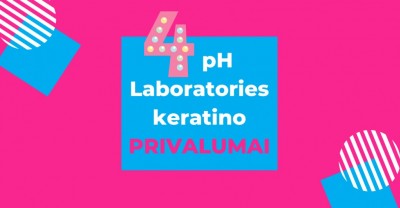 pH Laboratories keratinas plaukams: 4 privalumai