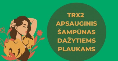 Kuo ypatingas TRX2 apsauginis šampūnas dažytiems plaukams?