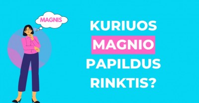 Kaip žinoti, kurie magnio papildai tinkamiausi?