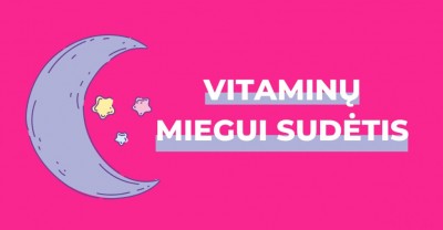 Vitaminai miegui: ko ieškoti jų sudėtyje?