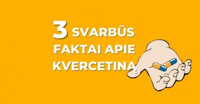 3 svarbūs faktai apie kvercetiną (+nauda, kaina, kokį pirkti)