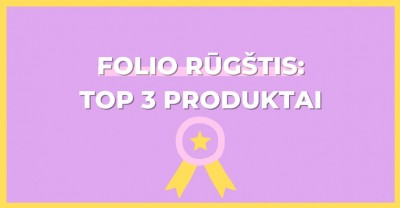 Folio rūgštis: TOP 3 produktai 