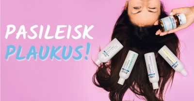 Pasileisk plaukus su TRX2!