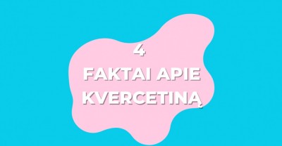 Kvercetinas: 4 svarbūs faktai, kurių galbūt nežinojai