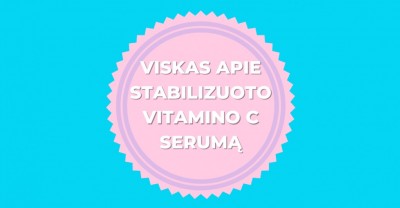 Stabilizuoto vitamino C serumas: viskas, ką turėtum apie jį žinoti