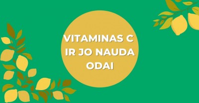 Vitaminas C odai ir jo nauda