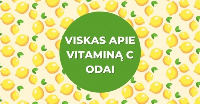 Vitaminas C odai: viskas, ką turėtum žinoti