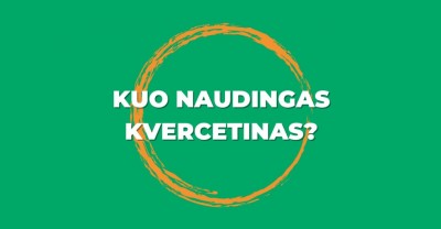 Kas yra kvercetinas ir kuo jis naudingas? 