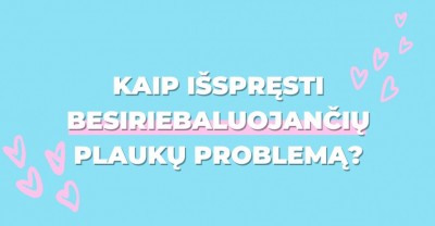 Kodėl plaukai greitai riebaluojasi ir kaip išspręsti šią problemą?