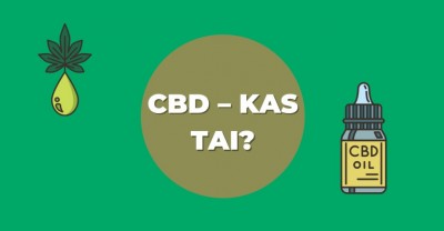 CBD – kas tai?