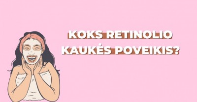 Kokį poveikį veidui daro retinolio kaukė?