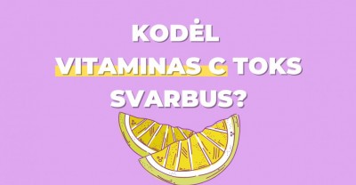 Vitaminas C veidui - kuo jis svarbus? 