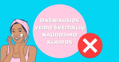 Dažniausios veido šveitiklių naudojimo klaidos: kokios jos?