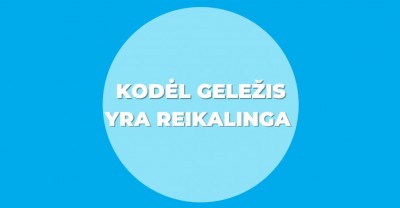 Kodėl geležis yra reikalinga žmogaus organizmui?