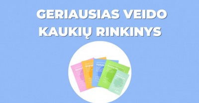 Išduodame paslaptį – geriausias veido kaukių rinkinys