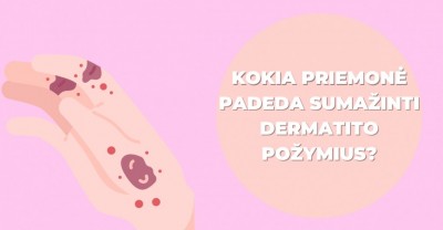 Dermatitas: kokia priemonė gali padėti sumažinti jo požymius?