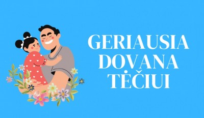 Geriausia DOVANA tėčiui